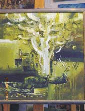 Бердышев В. Дерево-облако. 2006.