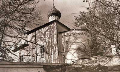 Никольская церковь. Вид с юго-востока. Фото М.Семенова. 60-е гг.ХХв.